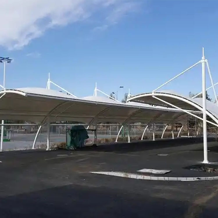 周至县膜结构电动车棚