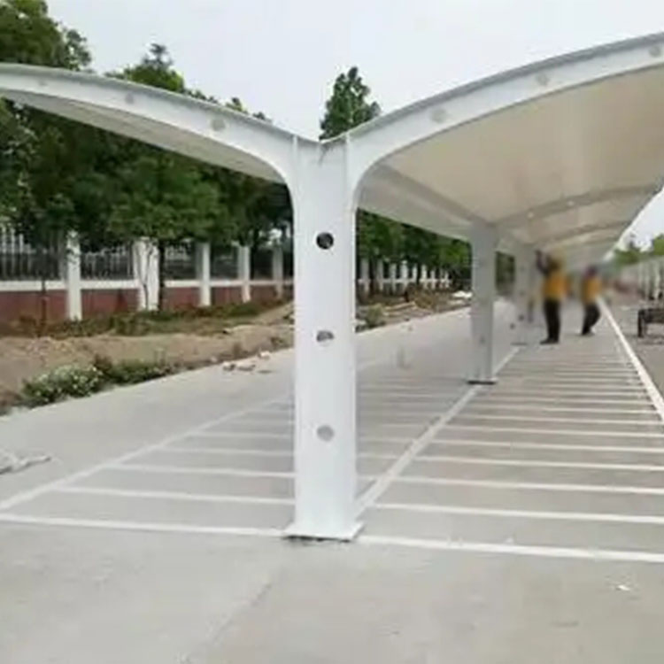 周至县膜结构电动车棚