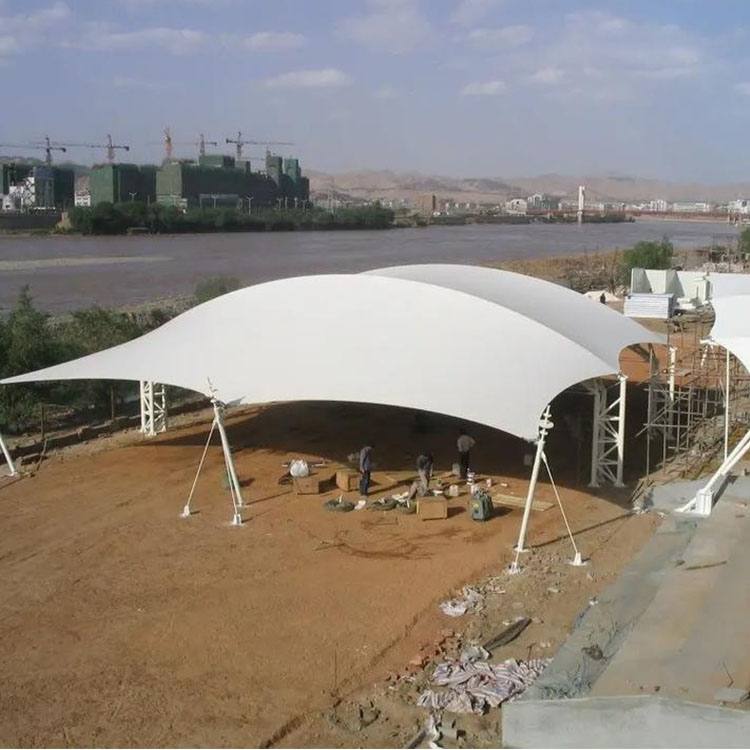 周至县膜结构汽车棚